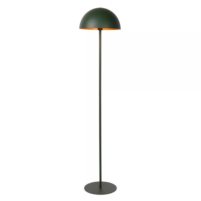 Lucide SIEMON Stehlampe Ø35cm E27 Grün Retro Design