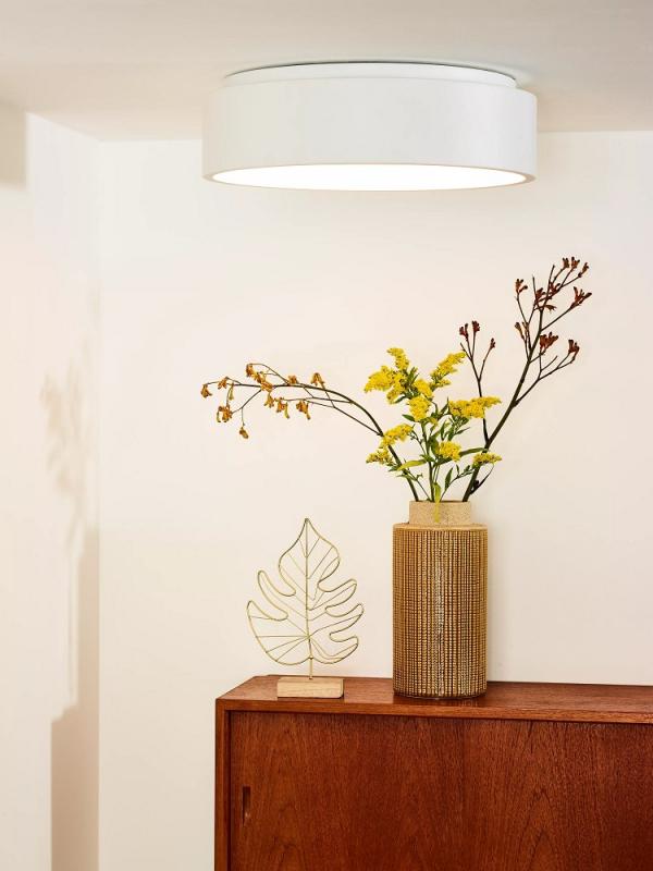 Lucide TALOWE LED Deckenleuchte Ø45,5cm 30W 3000K Weiß dimmbar