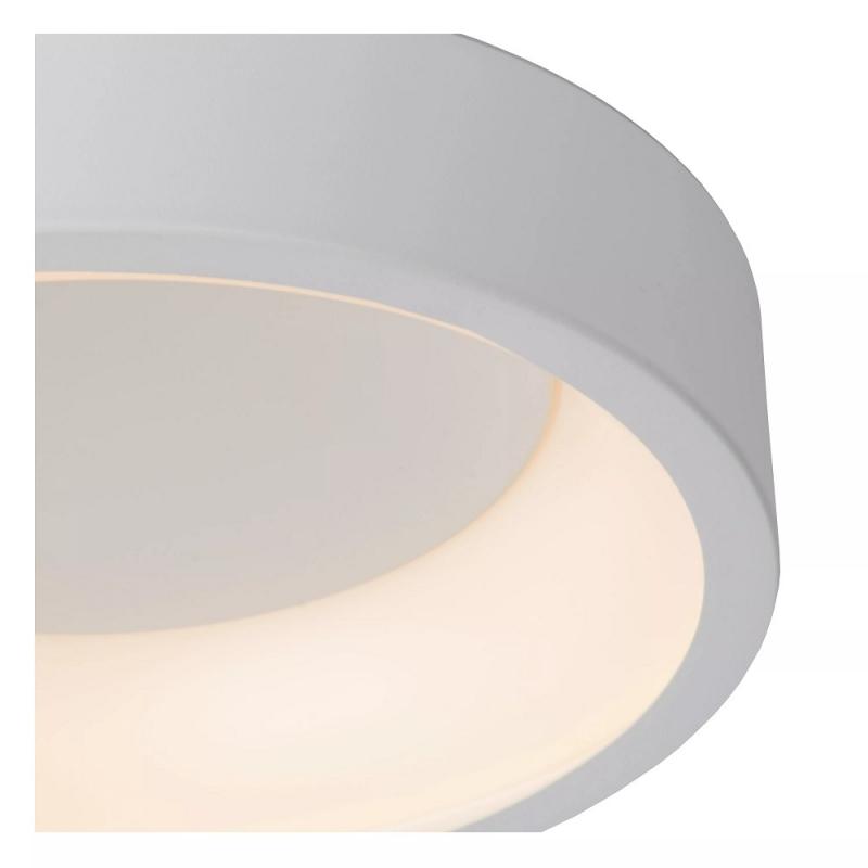 Lucide TALOWE LED Deckenleuchte Ø60 cm Weiß 3000K dimmbar 42W