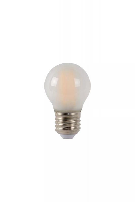 Lucide G45 LED Glühfadenlampe E27 Ø4,5 cm 4W 2700K dimmbar Matt