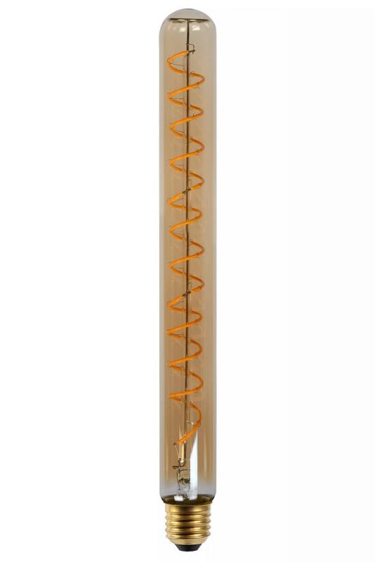 Lucide T32 E27 LED Filament 4,9W 2200K 380 lm Amber dimmbar – dekorative Vintage-Glühfadenlampe