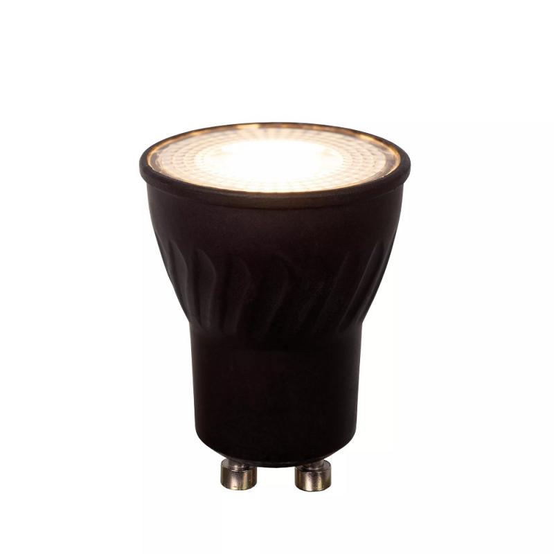  Lucide MR11 - Led Lampe - Ø 3,5 cm - LED Dim to warm - GU10 (MR11) - 1x4W 2200K/3000K - Schwarz  CRI 95