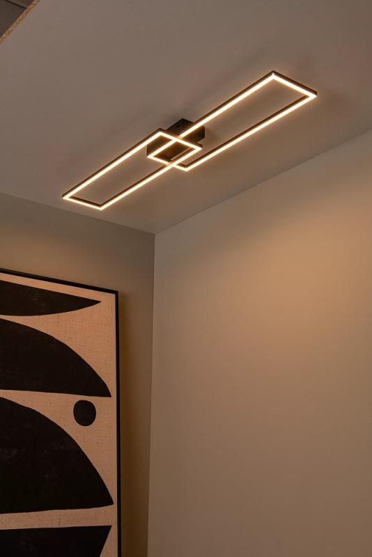 Lucide ARIANNE LED Deckenleuchte CCT 23W Schwarz