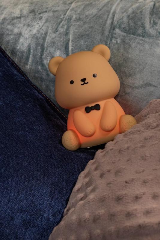 Lucide PINCHA BEAR – Wiederaufladbare Nachtlampe Kinderzimmer