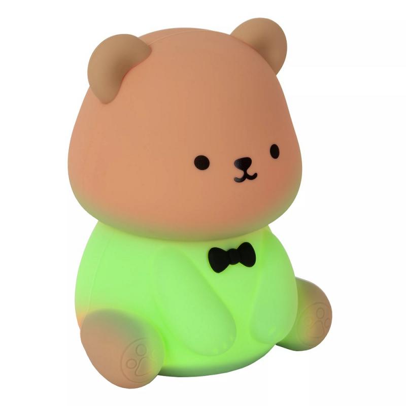 Lucide PINCHA BEAR – Wiederaufladbare Nachtlampe Kinderzimmer