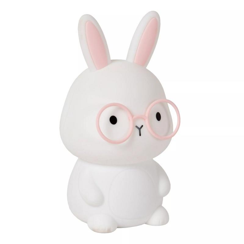 Lucide PINCHA RABBIT – Wiederaufladbare Nachtlampe Kinderzimmer