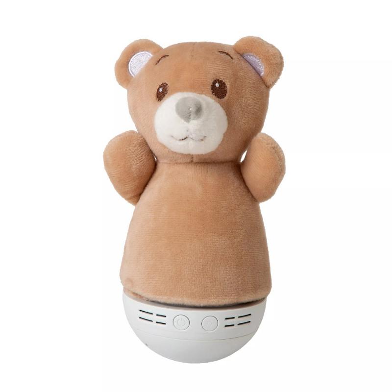 Lucide DOLLY Nachtlicht Kinderzimmer LED 2700K Musikfunktion Rosa