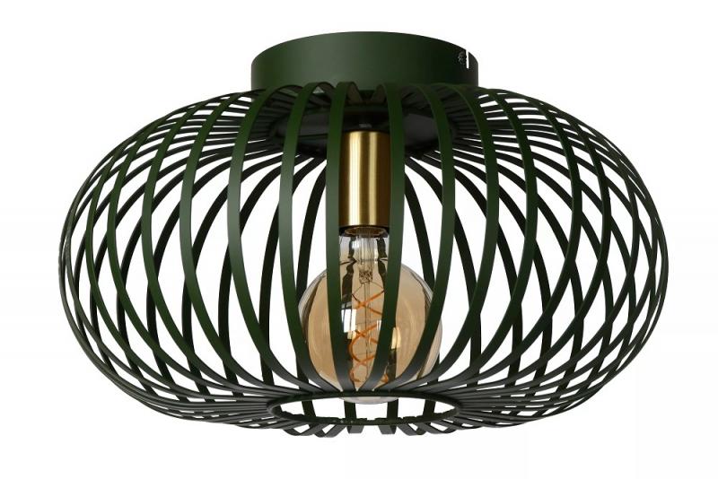Lucide MANUELA Deckenleuchte Ø39,5 cm 1xE27 Grün Metall Industrial Design