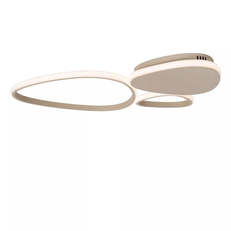 Lucide SAMLING - LED Deckenleuchte 30W CCT 2700K–4000K Taupe