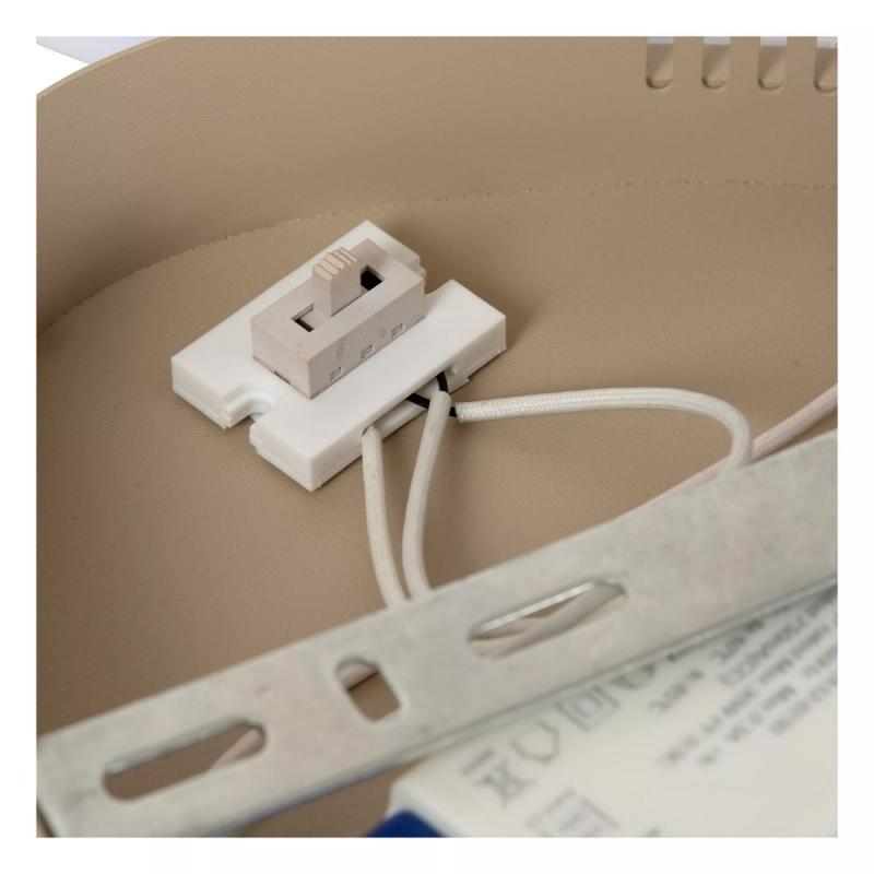 Lucide SAMLING - LED Deckenleuchte 30W CCT 2700K–4000K Taupe