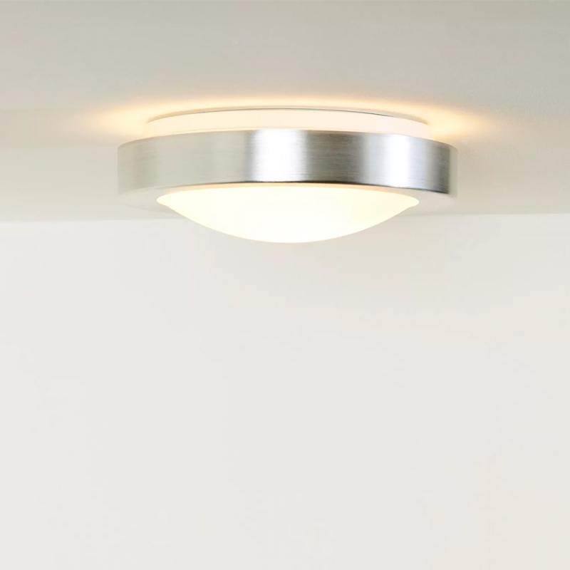 Lucide FRESH Deckenleuchte Badezimmer Ø27 cm E27 IP44 Chrom Matt Modern
