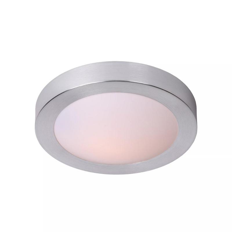 Lucide FRESH Deckenleuchte Badezimmer Ø27 cm E27 IP44 Chrom Matt Modern