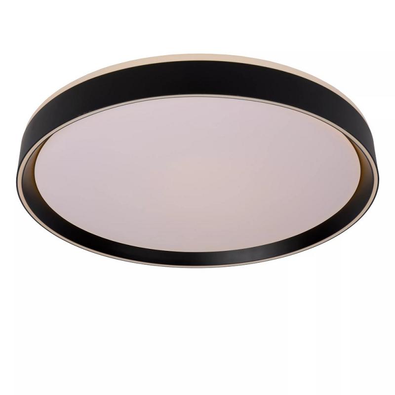 Lucide NURIA LED Deckenleuchte Ø50 cm 3-StepDim Schwarz