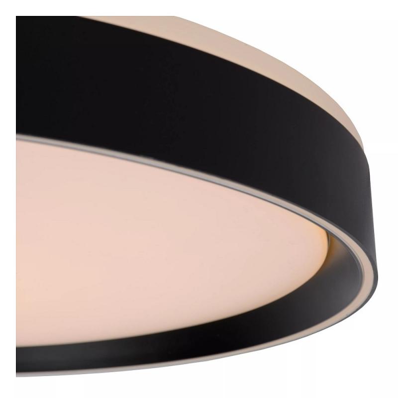 Lucide NURIA LED Deckenleuchte Ø50 cm 3-StepDim Schwarz