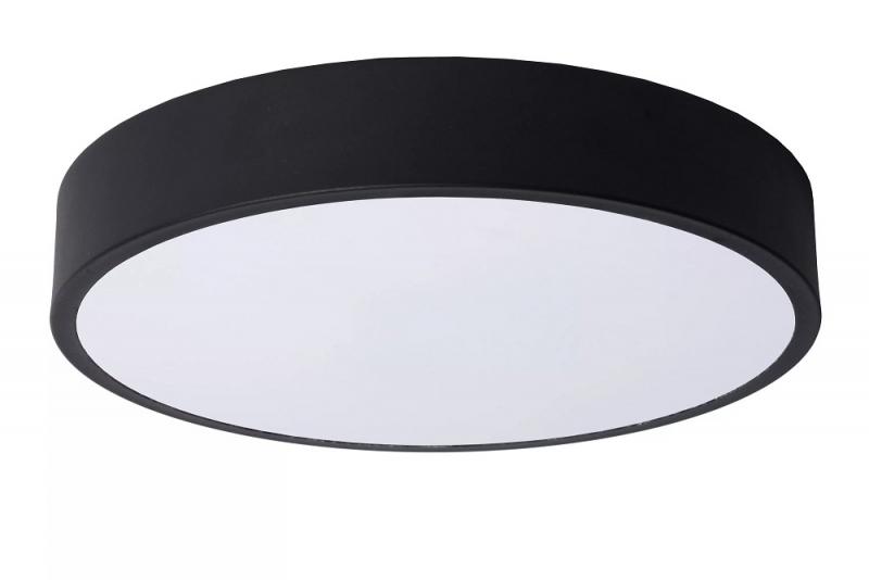 Lucide UNAR LED Deckenleuchte Ø30cm 3-StepDim 2700K Schwarz modern