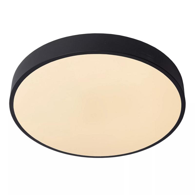 Lucide UNAR - LED Deckenleuchte Ø 39,5 cm 3-StepDim 2700K Schwarz