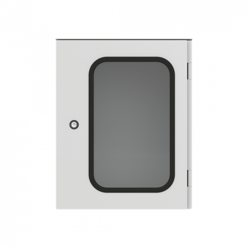 ABB AR054T33 Schrank mit Fenster 515x415x230 ARIA, Doppelbart 3mm, 3-Punktschließung