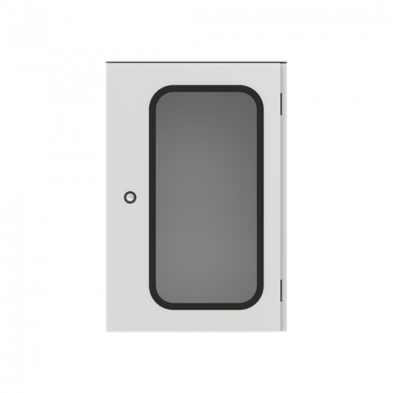 ABB AR064T33 Schrank mit Fenster 615x415x230 ARIA, Doppelbart 3mm, 3-Punktschließung