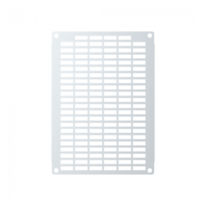 ABB AR043Q03 Montageplatte 350x250 Lochraster, Stahlblech 1,5 mm für ARIA 43