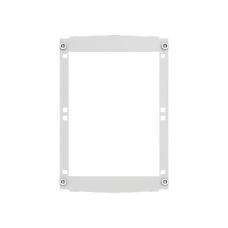 ABB AR043E03 Abdeckrahmen Modular (2M) mit Ausschnitten für modulare Abdeckungen ARIA 43