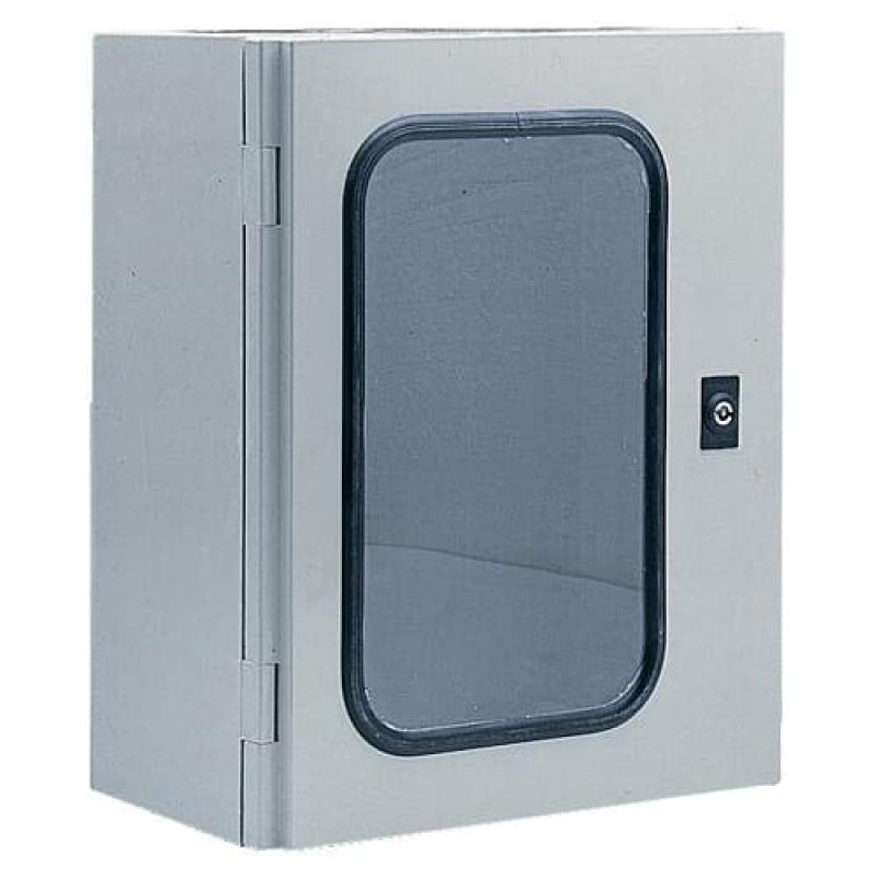 ABB AR043T23 Schrank mit Fenster 415x315x170 ARIA, Doppelbart 3mm, 3-Punktschließung