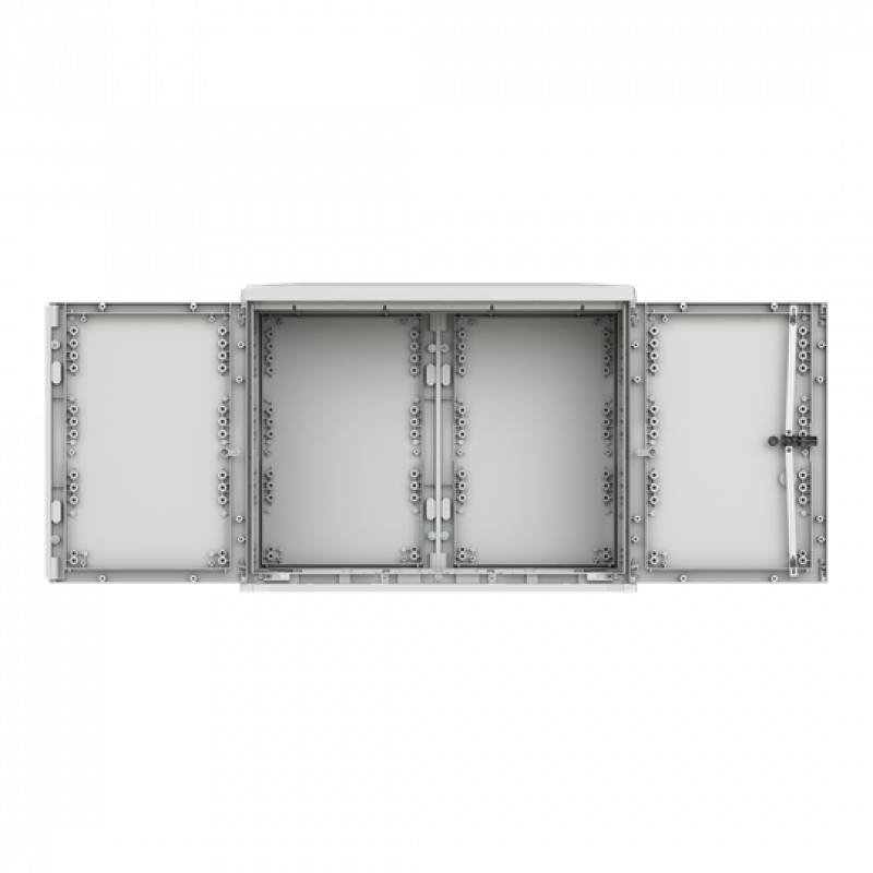 ABB EH3C82S2 Schrank AP Gr.2 875x1115x320 EH3, profiliert mit SHG IP44, IK10