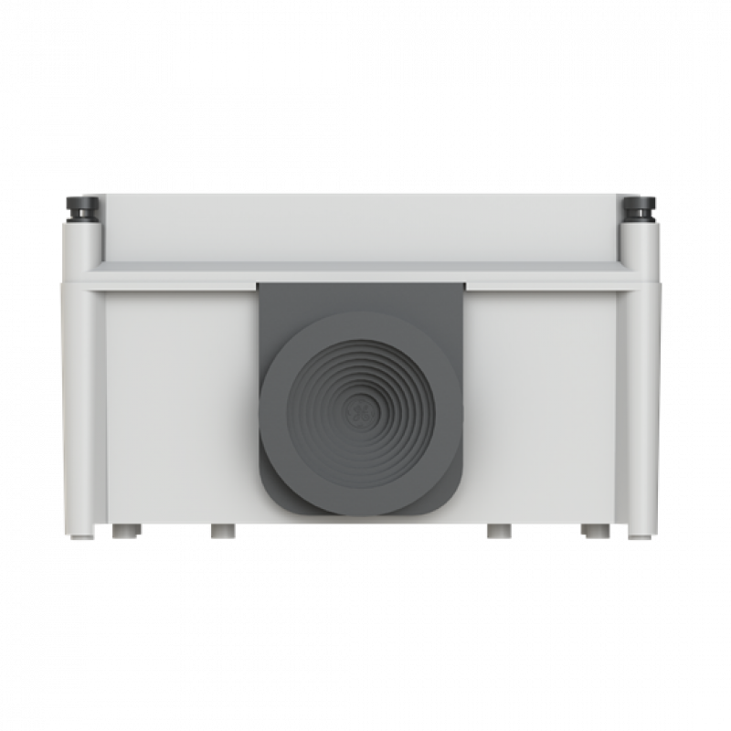 ABB AP61CEB Kabeleinführungs-Gehäuse 1x75mm RAL7035, für max 1xØ75mm Kabel Breite: 300mm