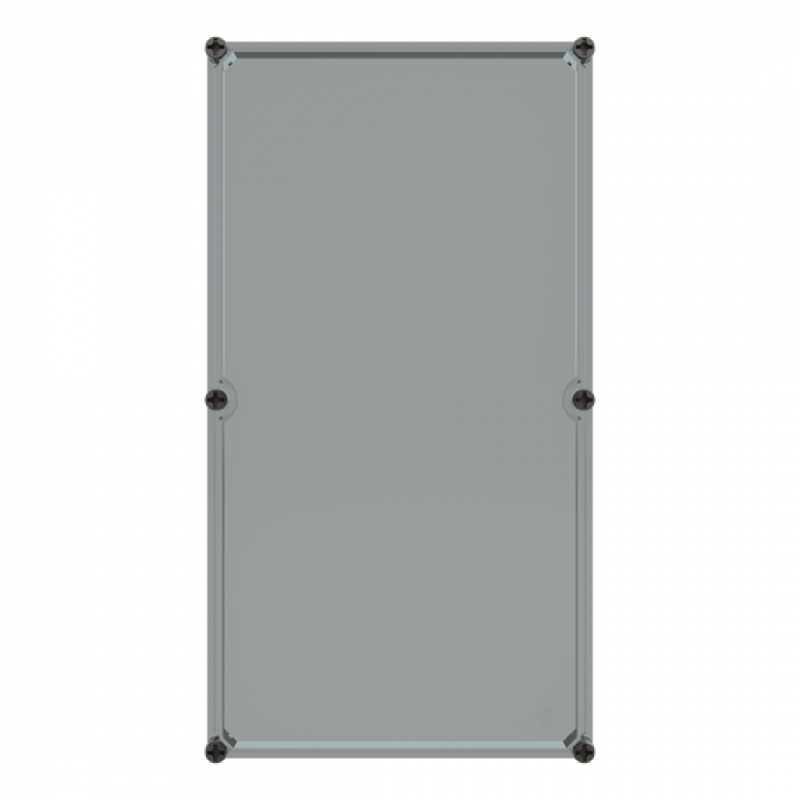ABB AP81CP Deckel 555x300x80mm Polycarbonat, transparent mit Deckelschrauben