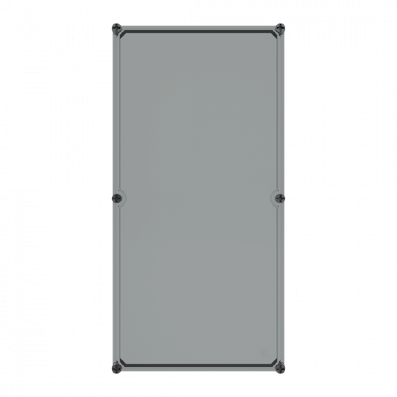 ABB AP61TC80 Deckel 600x300x80mm Polycarbonat, transparent mit Deckelschrauben