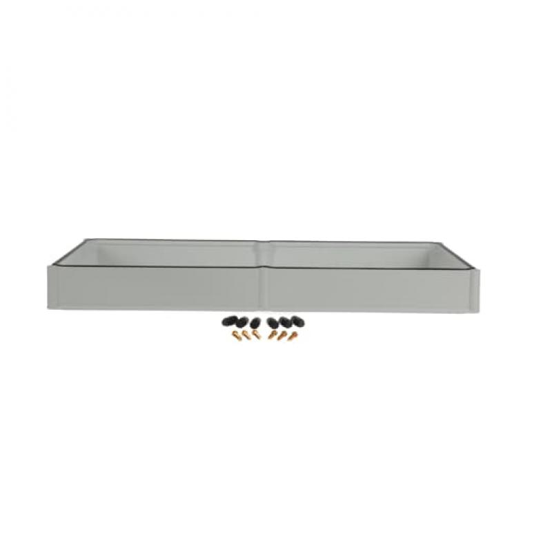 ABB AP61DE Erhöhungsrahmen 603x302x60 Glasfaserverstärktes Polyamid PA6, RAL7035