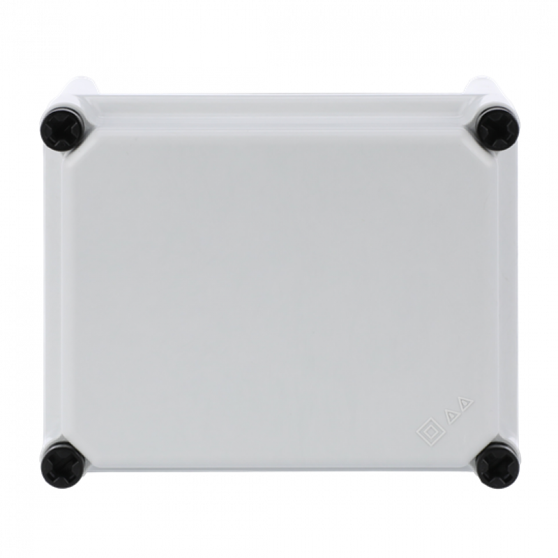 ABB AP1P Gehäuse 186x151x140 Gehäuse mit Polyester Deckel, grau IP67, IK10, mit Deckelschrauben UL und CSA Approbation