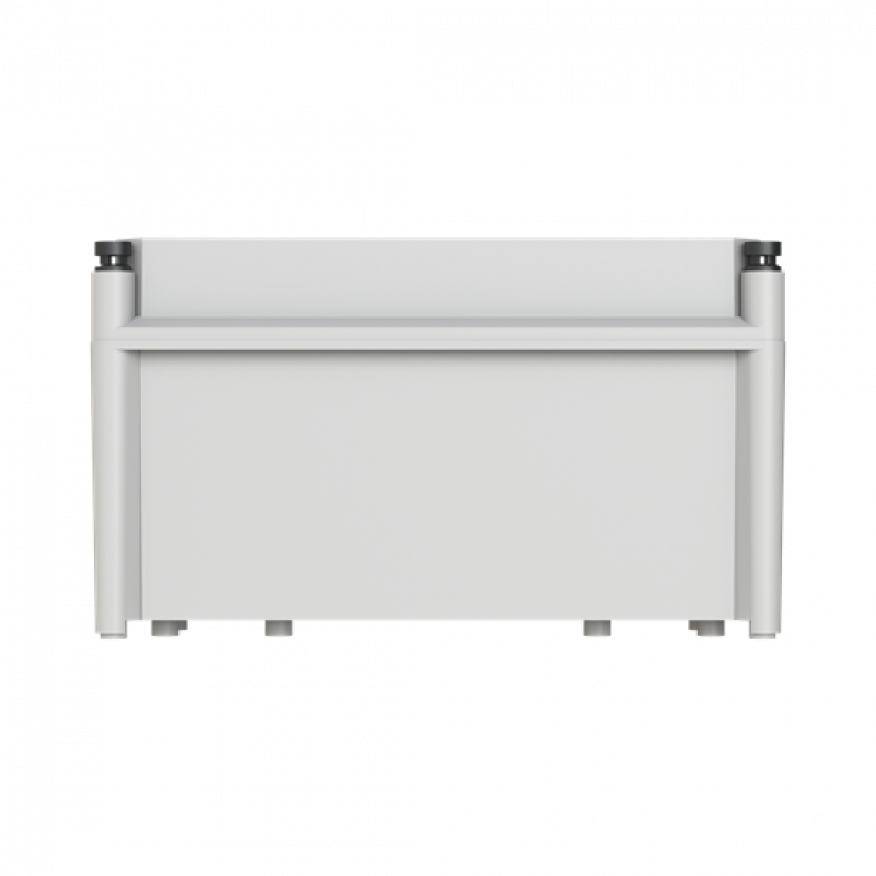 ABB AP41P Gehäuse 302x302x175mm Gehäuse mit Polyester Deckel, grau IP67, IK10, mit Deckelschrauben UL und CSA Approbation