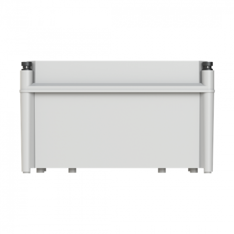 ABB AP51P Gehäuse 488x302x175mm Gehäuse mit Polyester Deckel, grau IP67, IK10, mit Deckelschrauben UL und CSA Approbation