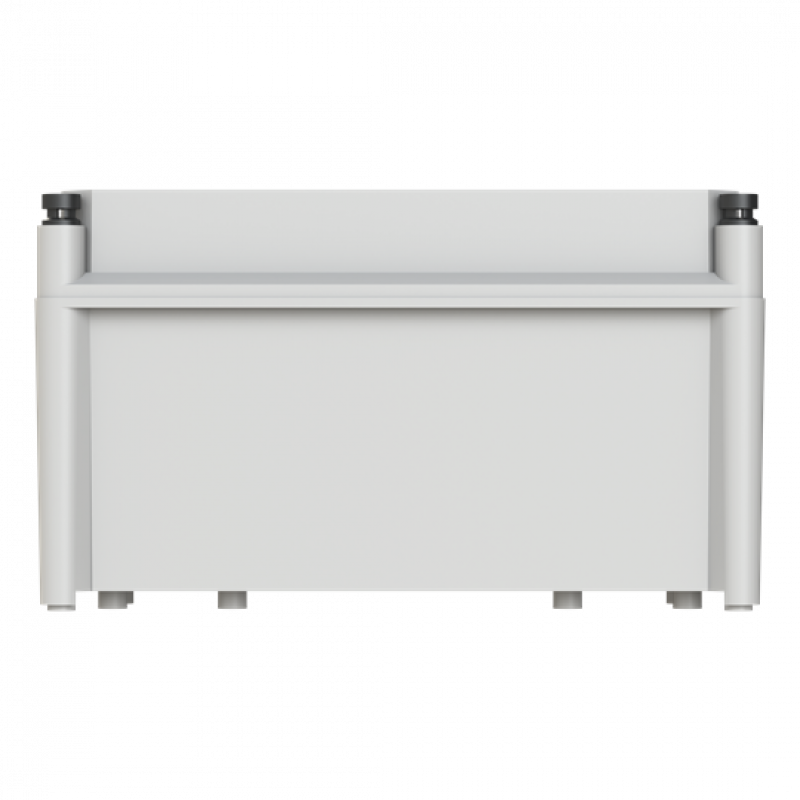ABB AP81P Gehäuse 558x302x175mm Gehäuse mit Polyester Deckel, grau IP67, IK10, mit Deckelschrauben UL und CSA Approbation