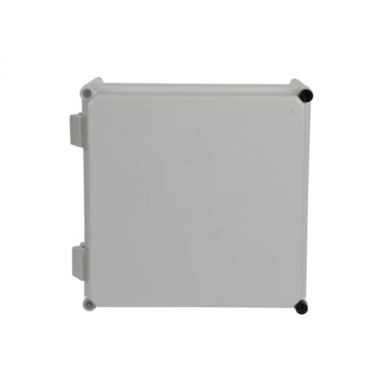 ABB AP41PHC Gehäuse 302x302x175mm Gehäuse mit scharniertem Deckel, grau IP55, IK10 UL und CSA Approbation