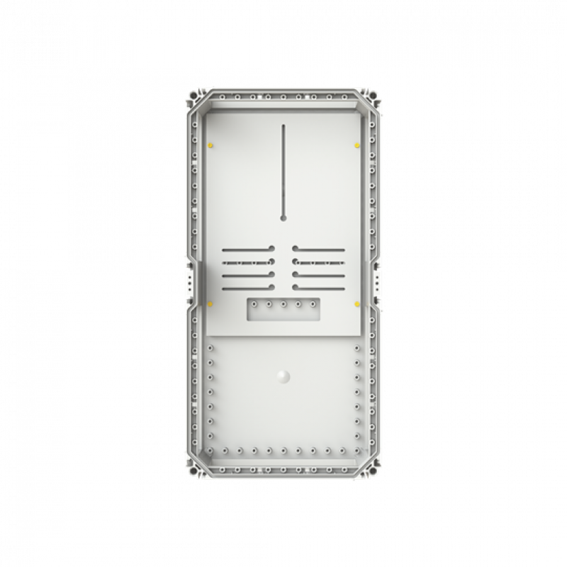 ABB VF63HT-Q Zählergehäuse o.D 640x320x130 VMS 63 Geh.-Unterteil mit Tragplatte für 3-Punkt-Zähler VE 1