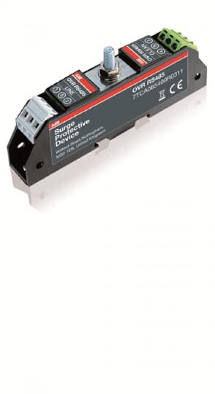 ABB OVR RS485 Überspannungsableiter 15 V, 300 mA, 1 Ohm, 45 MHz, 1DA RS485 Schnittstelle