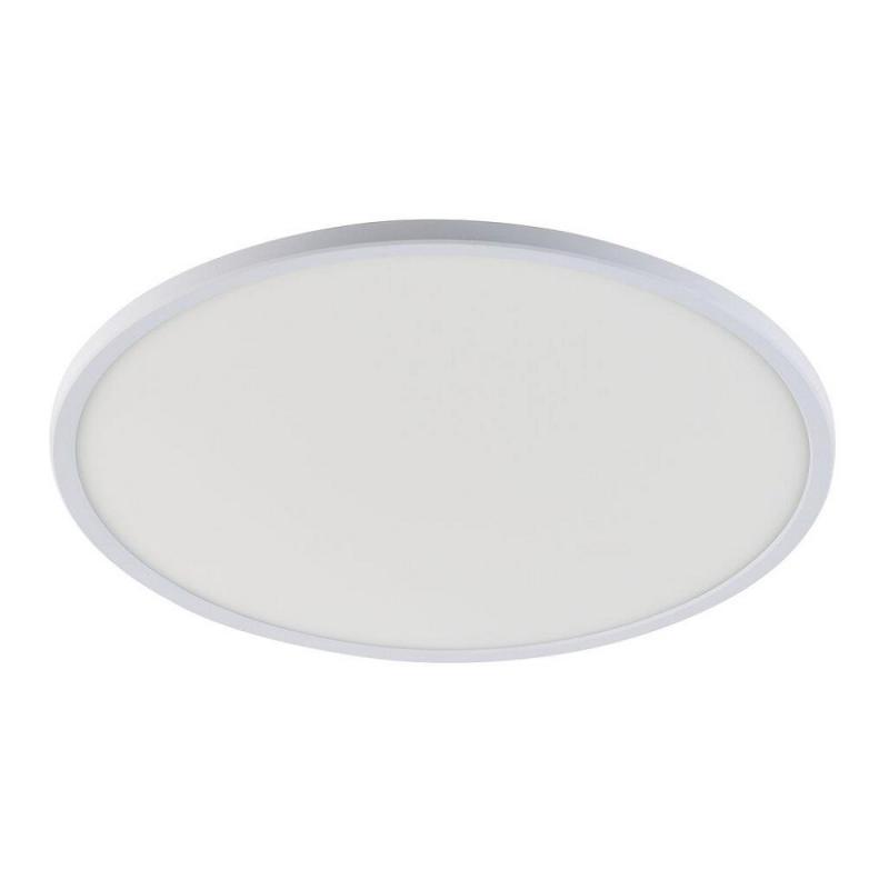 Aktion: Nur noch angezeigter Bestand verfügbar - Ultradünne sehr moderne runde Deckenleuchte Bad Leuchte 42cm dimmbar weiß IP54