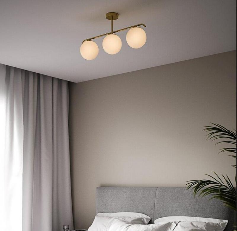 3-flammige Nordlux Grant Pendelleuchte in Messing