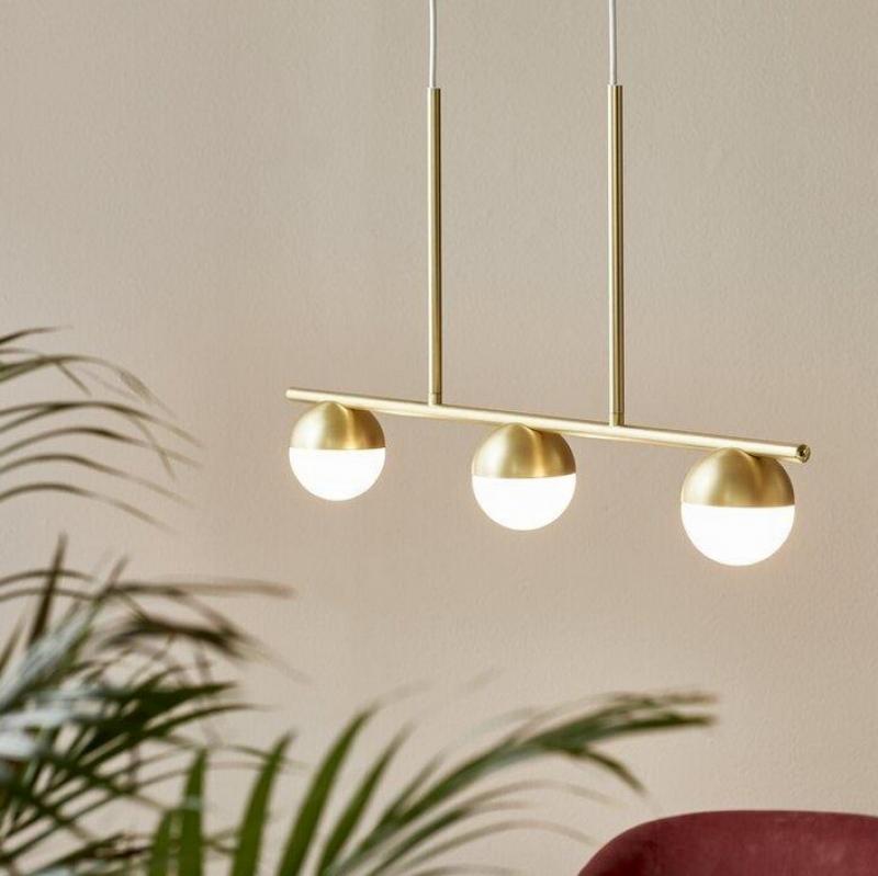 Nordlux Contina Pendelleuchte 3-flammig in Messing