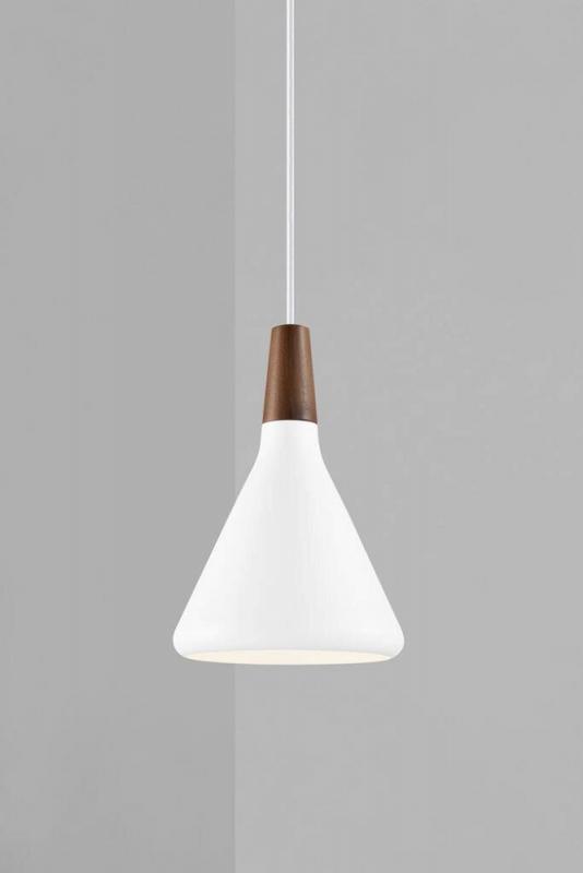 BUNDLE Design for the People Nori 18 Hängelampe Weiss inkl. 3er Pack Osram E27 LED Lampen