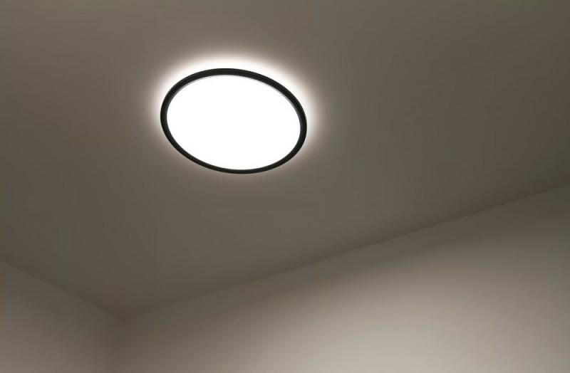Nordlux Liva Smart LED Deckenleuchte 21W Schwarz – 2700–6500K 2100lm IP54 Bluetooth