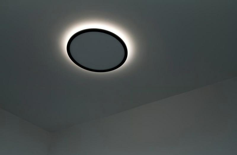 Nordlux Liva Smart LED Deckenleuchte 21W Schwarz – 2700–6500K 2100lm IP54 Bluetooth