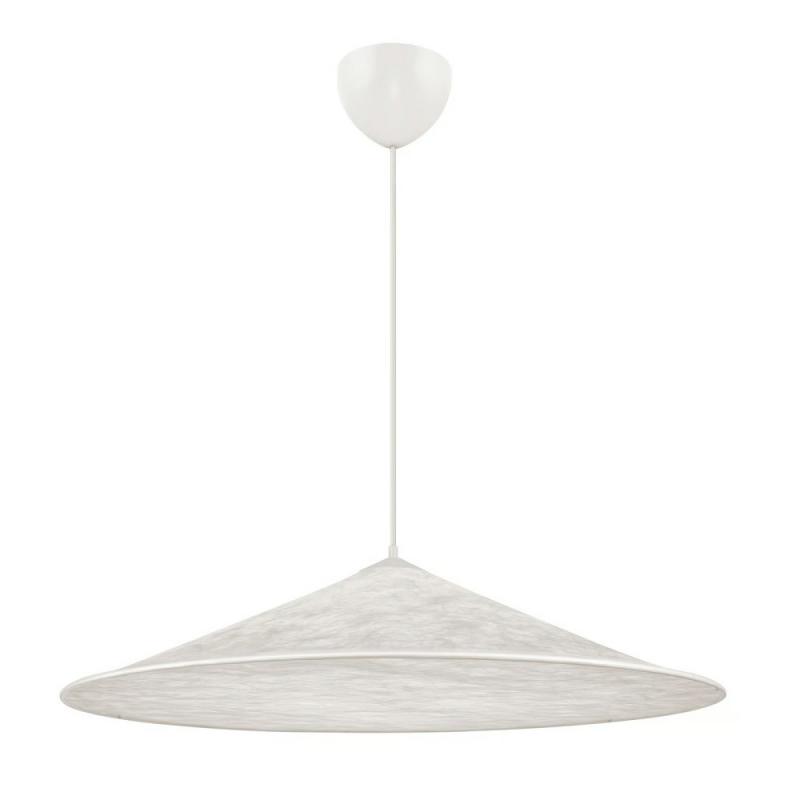 Nordlux Hill moderne Pendelleuchte Weiß E27 dimmbar zeitloses Design