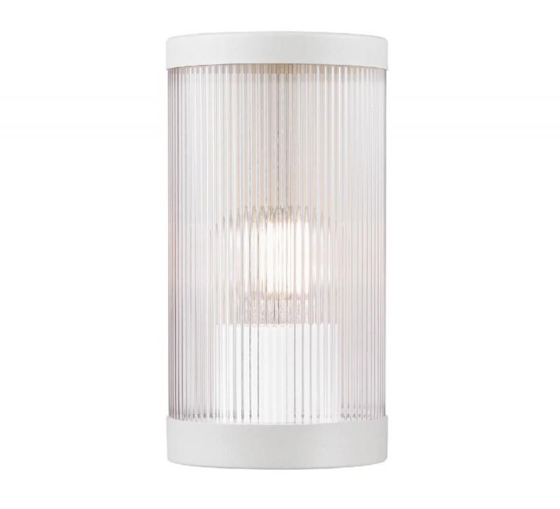 Nordlux Coupar moderne Wandleuchte Weiß dimmbar Spritzwasser geschützt klassisches Modell