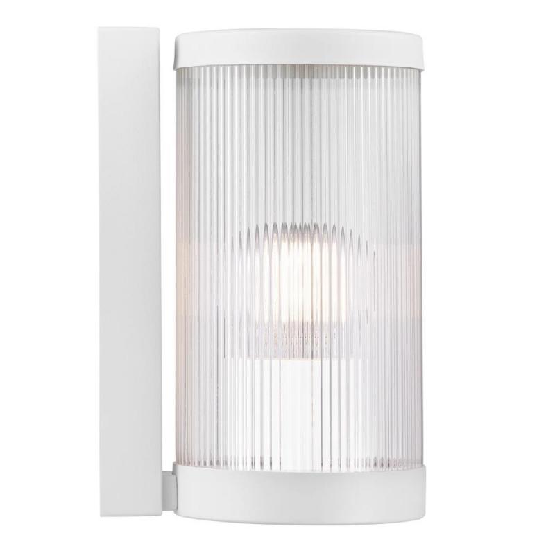 Nordlux Coupar moderne Wandleuchte Weiß dimmbar Spritzwasser geschützt klassisches Modell