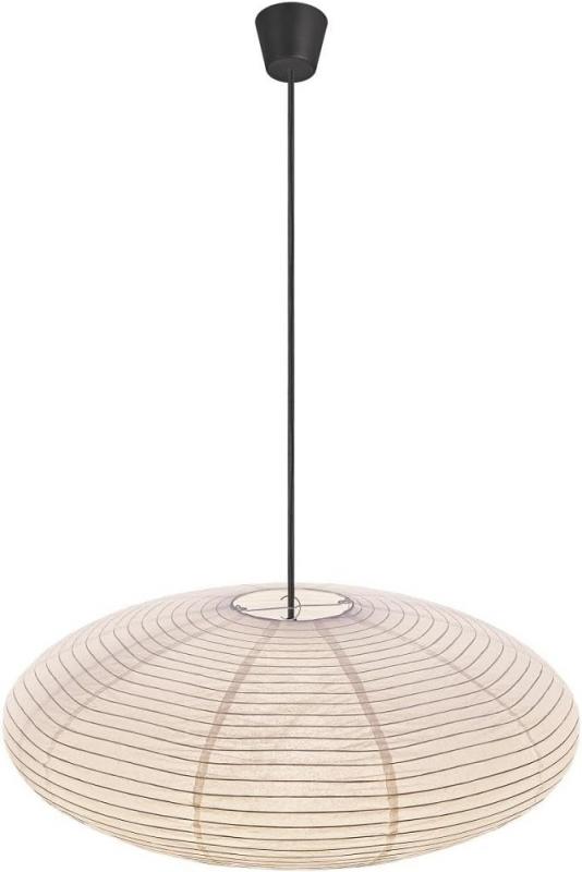 Nordlux Villo 60 moderne Pendelleuchte Schirm shade Weiß Papier retro Design ohne Fassung
