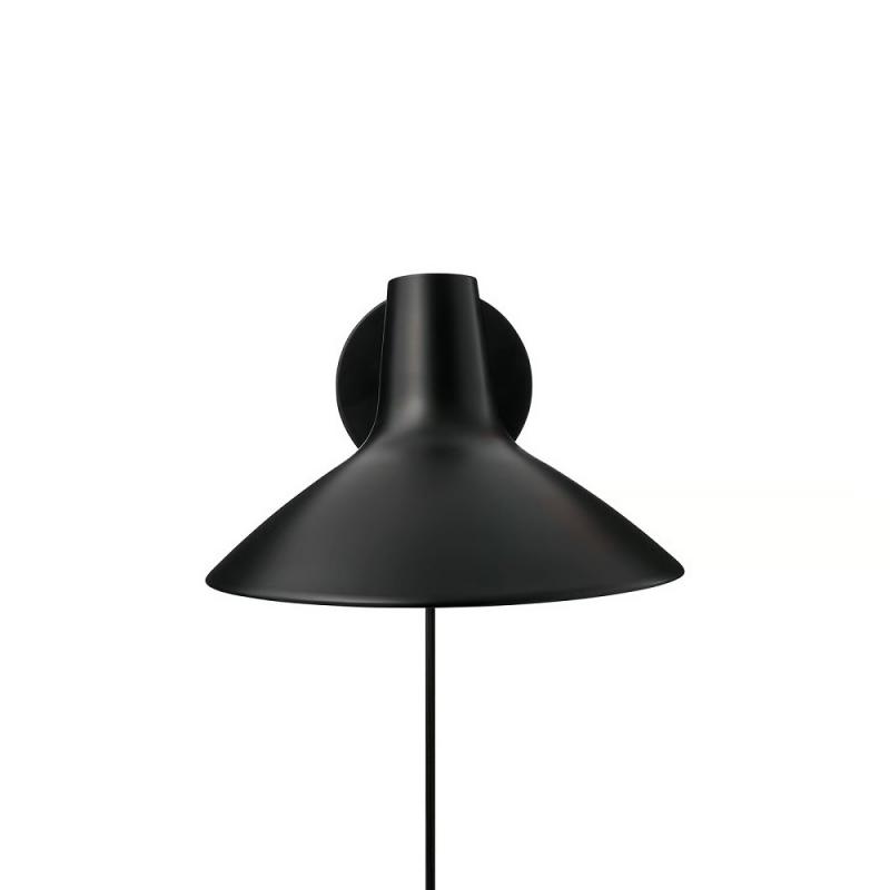 Design For The People Darci Short Wall Light Black – moderne Designer-Wandleuchte von Bjørn + Balle