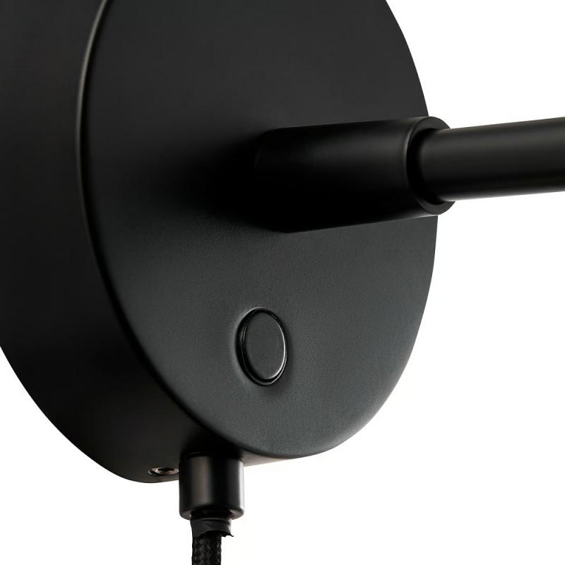 Design For The People Darci Short Wall Light Black – moderne Designer-Wandleuchte von Bjørn + Balle