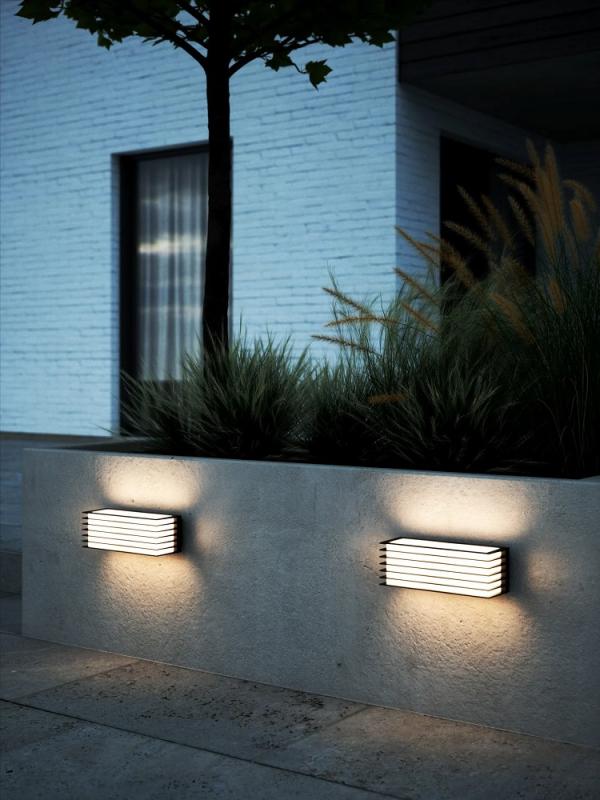 Nordlux Fluctus 28 Wandleuchte Schwarz